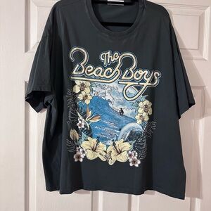 Daydreamer Black and Blue Beach Boys Graphic Tee